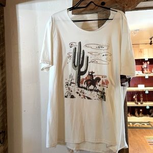 Desert Scene T shirt Dress